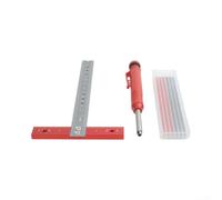 Riga T-Shape in Alluminio 5mm per spessore Riga T-Shape in Alluminio | Design a T, adesione per forte, stabilità massima, precisione marcatura, superfici varie