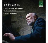 Rigacci, Pietro Alexander Scriabin: Late Piano Sonatas CD NUOVO
