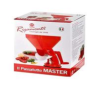 Rigamonti 69 Passapomodoro Master Con Bacinella Quadrata 24 x 31,5 cm - Rosso