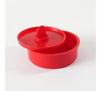 Rigamonti Minipress stampo per hamburger. Pressa per preparare hamburger in modo facile e veloce. Diametro 9cm. Pressa per hamburger con fondo separabile. Per uso casalingo e professionale.