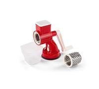 RIGAMONTI UNIVERSAL GRATER GRATTUGIA 2 RULLI CON VASCHETTA E SUPER VENTOSA