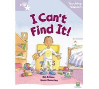 Rigby Star Guided Reading Lilac Level: I Can't Find It Teaching Vers (Tascabile)