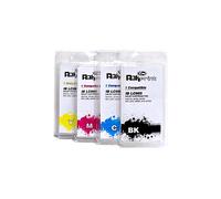 RIGEKA Cartucce compatibili per Brother LC-985 XL Ciano, Magenta, Giallo, Nero