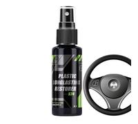 Rigenerante Interni Auto,Spray Lucidante 100ml Per Plastiche | Prodotto per Cruscotto Plance Console Interno Auto Casa Garage