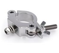 RIGGATEC RIG 400 200 007 - Half Coupler sottile color argento fino a 200 kg (48-51 mm) in acciaio inox