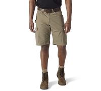 RIGGS WORKWEAR by Wrangler Men's Ripstop Ranger Short, Bark, 32