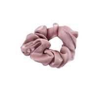 Righe e Pois - SCRUNCHIES PER CAPELLI - FERMACODA IN RASO CANGIANTE STRETTO - Elastico per capelli da 6 cm - confezione da 1 (Rosa Antico)