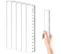 Righelli a pezzi 15 cm, Righello piccolo per la scuola elementare, Righelli per la ei bambini, Righelli flessibili per la scuola com