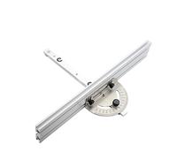 Righelli di metallo Router for la lavorazione del legno Righello for assemblaggio di seghe da tavolo con calibro a T for sega da tavolo Router Strumenti di carpenteria fai-da-te(Type2)