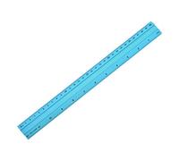 Righelli in alluminio, righello per scala architettonica da 300 mm, 12 pollici, righello dritto, con bordo smussato, righello di misurazione professionale per progetti di piano