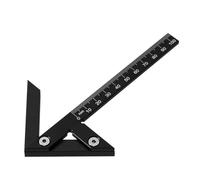 Righelli in alluminio sottili e leggeri con scala britannica facile da leggere, per scuola e uffici, strumento di misurazione per edilizia