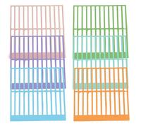 Righelli in plastica riutilizzabili per gli appassionati di arte con diamanti caratteristici texture anti-riflesso e design risparmio di tempo strumento per pittura fai da te con strass