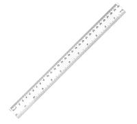 Righelli in plastica trasparente 15/20/30 cm Righello di misurazione sottile con centimetri e scala pollici Righelli trasparenti per scuola studio artista e ufficio per disegni misura tecnica lezioni