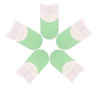Righelli per Calcolo Ciglia 5 Pezzi Plastico Carta Verde Chiaro | Calcolo Preciso della Lunghezza, Uso in Saloni e Impiego Personale, Formato Pratico per Lavoro Rapido