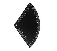 Righelli professionali per contornare le sopracciglia con marcatura del centimetro e modello di precisione di allineamento dell'equilibrio per strumento di misurazione del trucco