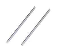 Righelli triangolari da 20 cm in acrilico trasparente, uno strumento di misurazione indispensabile per forniture scolastiche, uffici domestici e uso professionale. Strumento di disegno chiaro