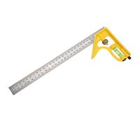 Righello 300MM Multiuso Angolo Retto Regolabile, Squadra Combinata 45° / 90° con Livella - Precisione Affidabile, Materiale Resistente, per Misurazioni e Marcature Accurate