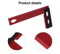 Righello a forma di L per lavorazioni accurate del legno e per misure mobili