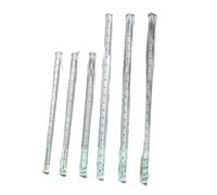Righello a scala triangolare trasparente | 2/6 Pz, Disegno Architettonico for Planimetrie Mappe Del Sito: Scale Marcate Al Laser(6pcs)