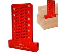 Righello a T - Modello a T orizzontale e verticale per tracciato - righello di misurazione e messa in piano,Per la lavorazione dei metalli, la falegnameria, la costruzione, il disegno, l'ingegneria e