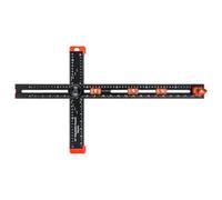 Righello a T per creare, marcare il quadrato a T Strumenti per la marcatura | Righello quadrato per la lavorazione del legno a T Strumenti di righello di mis