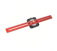 Righello a T per la lavorazione del legno, righello di precisione a 360 ° a forma di T in lega di alluminio per tracciare la linea di disegno per falegnami fai da te