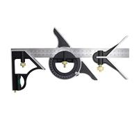 Righello ad angolo quadrato, ad alta precisione, per la lavorazione del legno, multifunzionale per ingegneri, falegnami, falegnameria, ingegneria