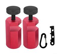 Righello ad angolo retto con clip ausiliaria con supporto e gancio per un bloccaggio stabile e layout preciso per scale e rafter