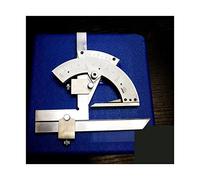 Righello angolare 0-320 gradi Goniometro universale Goniometro in acciaio al carbonio Strumenti di misurazione for misurare l'angolo interno/esterno Strumenti per la lavorazione del legno