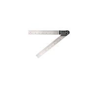 Righello angolare digitale in acciaio inossidabile con batterie Stile I 0-200 mm
