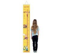 Righello Appeso per Misurare l'Altezza dei Bambini | Grafico Crescita con Design Adorabile | Decorazione Murale Rimovibile e Riutilizzabile | Regalo Perfetto per Ragazzi e Ragazze (Gru a torre)