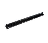 Righello architettonico 30 cm in alluminio triangolare varie scale 1:20, 1:25, 1:50, 1:75, 1:100, 1:125 per architetti