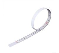Righello autoserrante in acciaio al carbonio con retro resistente e design multi-scala, marcature precise in millimetri, resistente alla ruggine, layout accurato per banco da lavoro e tavolo da parete