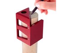 Righello centrale per la lavorazione del legno, maschera a coda di rondine a 45/90 gradi e cercatore centrale, strumento di marcatura in metallo con design compatto 70 x 50 x 43 mm