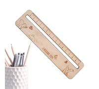 Righello con bordo dritto per studenti - Righello di precisione da 30,5 cm, strumento di trasparente, fornitura leggera in aula | Disegno accurato leggera per aule e per insegnanti