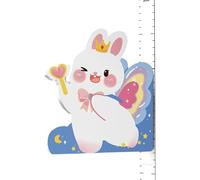 Righello con indicatore di altezza, con ciondolo magnetico a di coniglietto, 65-183 cm, calibro rimovibile per la decorazione della stanza dei bambini