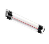 Righello con lente d'ingrandimento a doppio scopo con disegni non fatica, per lavoro a maglia, cucito, controllo e identificazione Mahjong, righello acrilico con pennarello scorrevole