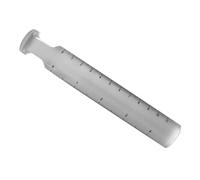 Righello con lente d'ingrandimento in acrilico facile da trasportare con 2X e doppia scala, design leggero, adatto per studenti, artisti, ingegneri, righelli in acrilico trasparente