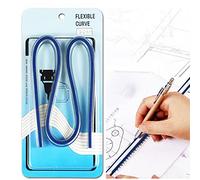 Righello curva flessibile in plastica Righello pieghevole adatto per cucito misura e tecnico Curva flessibile pieghevole accurata per cucito