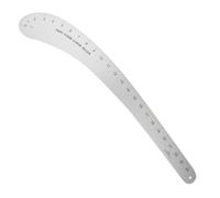 Righello Curve French - sandwich scale precisa chiara | Curve di curve francese Curre di misurazione 'anca chiara | Formare curve sovrani per i progetti di cucitura e adattamento