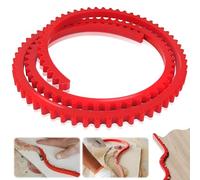 Righello curvo di fresatura per profili, stencil curvo, catena dentata, stencil di fresatura, modello curvo, ideale per fresatura superiore e lavori di legno versatili