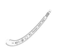 Righello curvo francese, acrilici trasparenti, Pants ruler, B | Righello per quilting in acrilico trasparente per la progettazione modelli abbigliamento, sartoria, righello