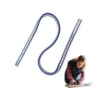 Righello curvo per disegno, righello flessibile architettonico | Righello a forma di serpente multifunzione per ingegneria, disegno, cucito curva modello
