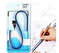 Righello curvo pieghevole Righello flessibile facile da leggere per ingegneria disegno sartoriale cucito design Draphics modello flessibile strumento per la lavorazione del legno