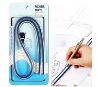 Righello curvo pieghevole Righello flessibile facile da leggere per ingegneria disegno sartoriale cucito design Draphics modello flessibile strumento per la lavorazione del legno