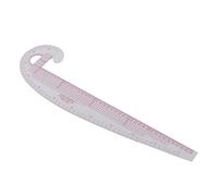 Righello Curvo, Righello per Curva Francese in PlasticaTrapuntato da 58 Cm RighelliStrumenti con Strumenti di Cucito Trasparenti Ad Alta Precisione per Abbigliamento da Abito