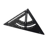 Righello da Carpentiere,Calibro Regolabile in Lega di Alluminio - Righello Triangolo per Angoli Rinforzato - Per Mobili Armadi Pavimentazione Corniciatura Lavorazione Officina Falegname Falegnameria