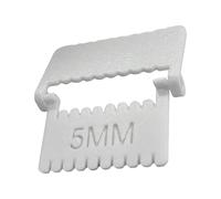 Righello da cucito a mano, strumento portatile per l'allineamento dei, facile misurazione, accessorio da cucito durevole per anziani, principianti e utenti esperti