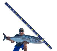 Righello da pesca in kayak, impermeabile, indicatore compatto delle dimensioni dei pesci, design durevole, facile da usare su kayak e barche, misurazione della lunghezza per competizioni di