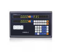 Righello della griglia, VM600-2 Dro a lettura digitale Set di bilance lineari Kit 5U Linee di codifica lineare da 50 mm a 1000 mm for macchine for tornio(Blauw)